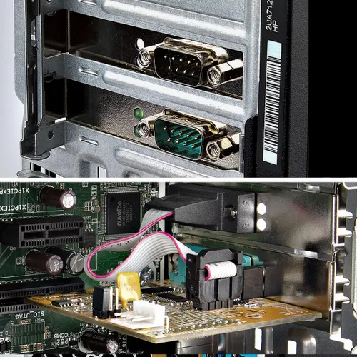 Vista 8 de StarTech Tarjeta de interfaz serie PCI Express de 2 puertos, TAA