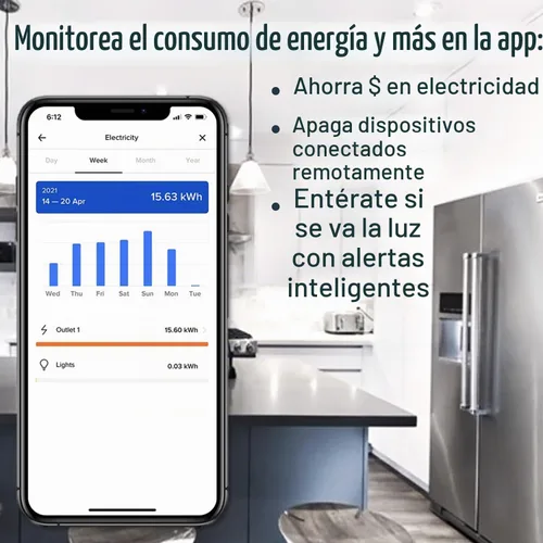 Vista 4 de [Usado] Legrand Radiant con salida inteligente Netatmo de 20 amperios, color blanco, 1 paquete