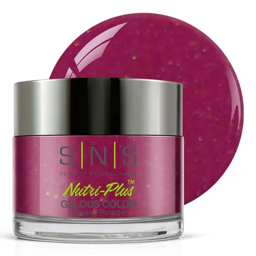 Vista 31 de SNS Polvo de inmersión de uñas, polvo de inmersión de color geloso - Acai Bowl (negro) - Color de uñas de larga duración dura 14 días - Bajo olor