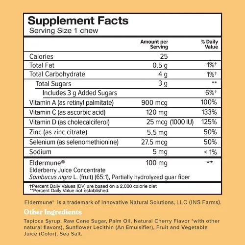 Vista 3 de CHEWSY Suplemento de apoyo inmunológico 6 en 1 con sabor a fruta + masticables multivitamínicos para mujer + masticables de sueño tranquilo +