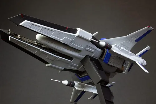 Vista 4 de Plum Gradius V: Vic Viper - Kit de modelado de plástico a escala 1:144, multicolor