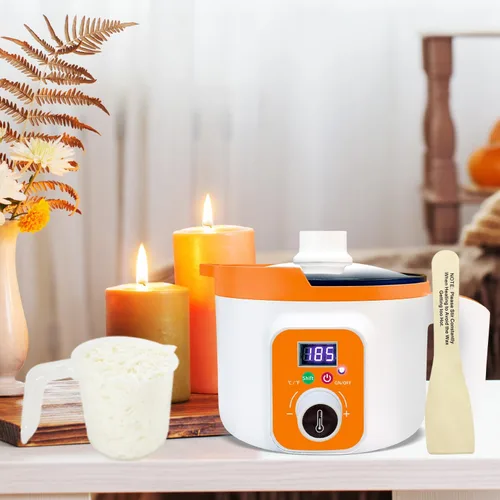 Vista 7 de Ksedcon Derretidor de cera digital para hacer velas con temperatura