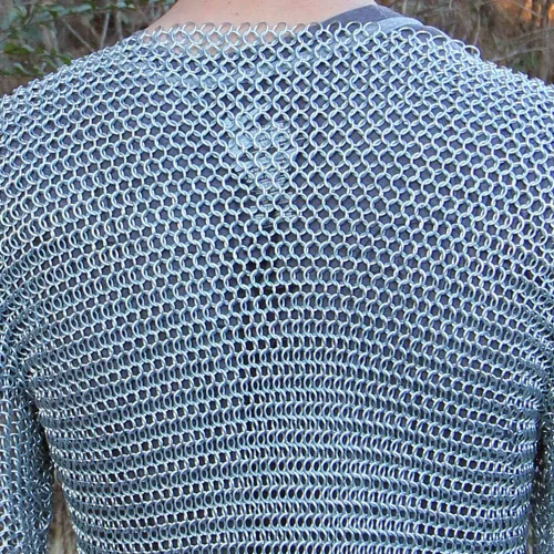 Vista 7 de Armory Replicas Medieval Knights Full Sleeve Chainmail Shirt