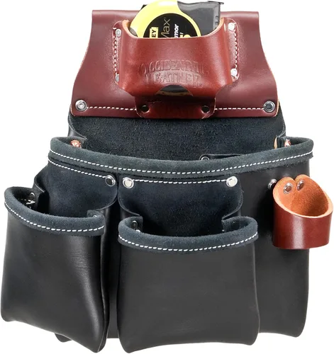 Vista 7 de Occidental Leather 3 Pouch Pro Tool Bag with Tape Holder