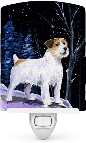 Vista 8 de Tesoros de la Caroline Noche estrellada Chihuahua Luz, 6" x 4," Multicolor Chihuahua 08