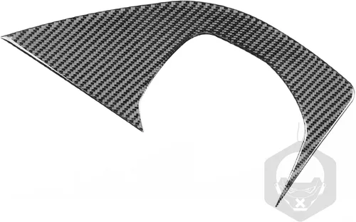 Vista 6 de Adhesivo de fibra de carbono para espejo retrovisor de automóvil, panel de poste triangular, adhesivo de pilar A, compatible con F150 SVT Raptor