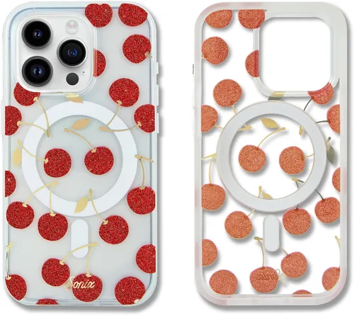 Vista 16 de Sonix Funda para iPhone 15 Pro Compatible con MagSafe Probada contra caídas de 10 pies Transparente