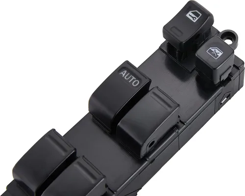 Vista 3 de Interruptor de ventana eléctrica compatible con 2000-2006 Nissan Sentra. Interruptor maestro de control de vidrios eléctricos del lado