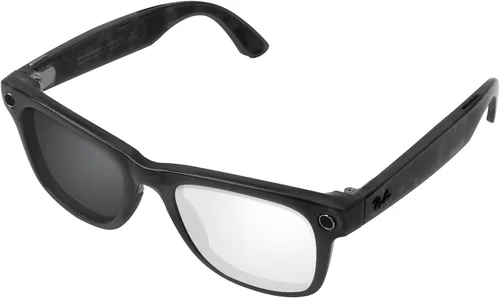 Vista 6 de Replacement Lenses Compatible with Ray-Ban Meta Wayfarer (Gen 2) RW4012 50mm Smart Glasses Adapt Gray Photochromic Non-polarized