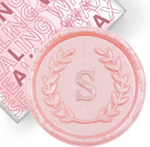 Vista 73 de 50 calcomanías adhesivas de cera con letra S, hechas a mano, sin necesidad de sellar, rasgar y usar calcomanías de cera para invitaciones de boda