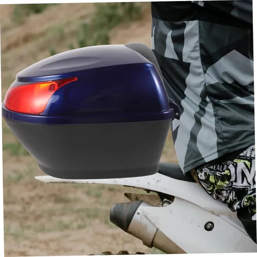 Vista 9 de Vaguelly Tronco de coche eléctrico de motocicleta resistente a la intemperie fácil de instalar para scooter