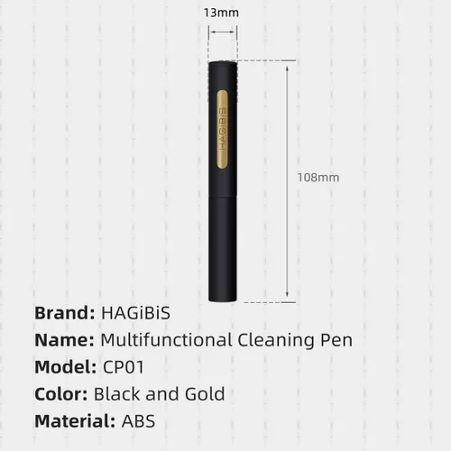 Vista 7 de Bolígrafo de limpieza Hagibis para Airpods Pro 1 2, kit de limpieza multifunción, cepillo suave para estuche de auriculares Bluetooth, herramientas