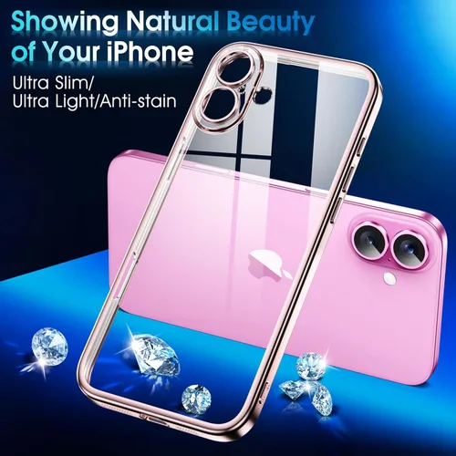 Vista 730 de Supdeal Funda cristalina transparente para iPhone 11, [No se amarillea] [Protección de la cámara] [Probado contra caídas de grado militar] Funda