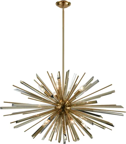 Vista 6 de Avenue Lighting HF8201-AB Palisades Ave. Colección Candelabro