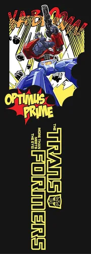 Vista 2 de Transformers Optimus Prime - Pantalones de pijama para hombre, color negro