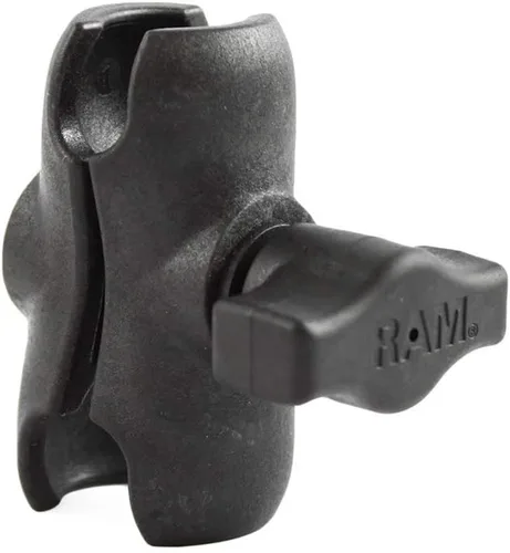 Vista 5 de RAM Mounts RAP-B-201U - Brazo de doble enchufe compuesto con brazo mediano compatible con componentes de bola de 1 pulgada de tamaño RAM B
