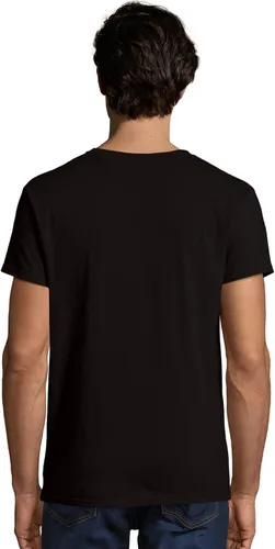 Vista 3 de Hanes Camiseta de algodón Nano Premium para hombre (paquete de 2)