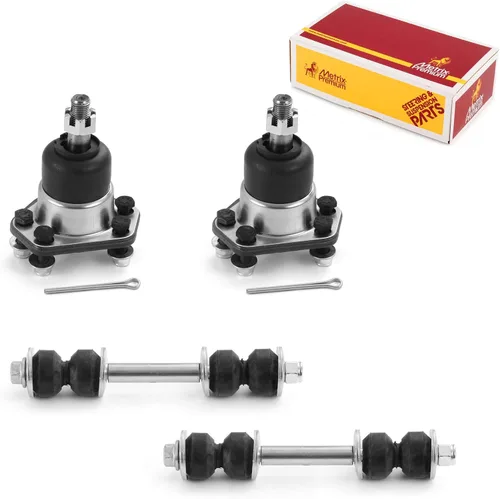 Vista 263 de Metrix Premium Chassis Parts - Juego de 4 piezas de articulación de rótula superior y barra estabilizadora delantera para Ford Ranger RWD 1998-2011