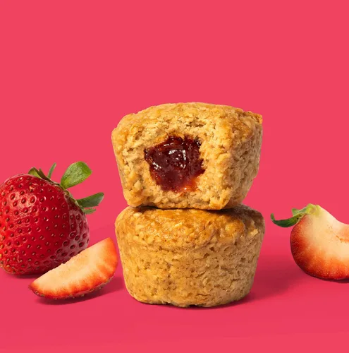Vista 9 de Bobo's Oat Bites Stuff'd - Paquete variado (fresa, mantequilla de maní y gelatina y pastel de manzana), paquete de 30 (bocados de 1.3 onzas), avena