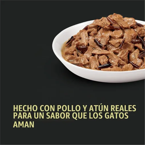 Vista 2 de Plan alimento Purina Pro húmedo para gatos, en lata