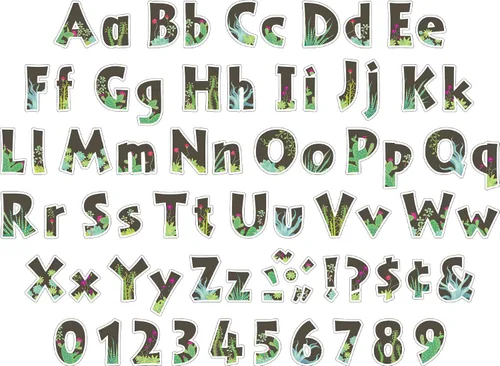 Vista 2 de BARKER CREEK Paquete de 2 letras emergentes de 4 pulgadas, pinchos, anima tus tableros de anuncios con estas letras coloridas, 510 letras mayúsculas