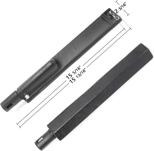 Vista 2 de C2630A (paquete de 3) Kit de tubo de quemador de hierro fundido de 15 13/16 pulgadas, piezas de repuesto para parrilla de gas Jennair