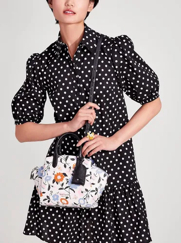 Vista 6 de Kate Spade New York Avenue - Mini bolso de cuero de grano refinado