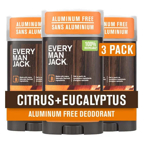 Vista 11 de Every Man Jack Desodorante para Hombre de Ámbar + Sándalo - Mantén la Frescura con Desodorante sin Aluminio Para Todos los Tipos de Piel - Elimina