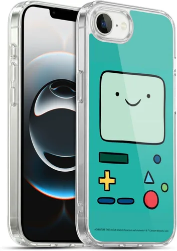 Vista 98 de Head Case Designs Funda de gel suave con licencia oficial de Adventure Time BMO Graphics compatible con Apple iPhone 7 Plus/iPhone 8 Plus