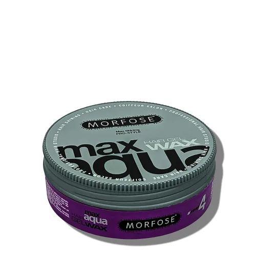 Vista 8 de Morfose Deep Aqua - Cera de gel para el cabello con 5 sujeciones flexibles brillantes y fuertes, gestiona los vuelos, trenzas y rizos, peinado