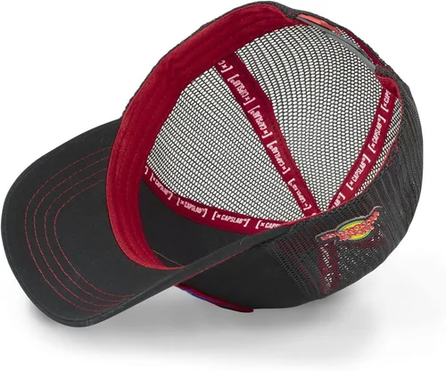 Vista 5 de Capslab Gorra de camionero negra Woody Woodpecker