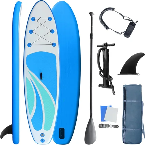Vista 8 de Inflatable Stand Up Paddle Board for Adult All Skill Levels- 10'4" Ultra-Light SUP Paddleboard with Durable Non-Slip Deck and Paddle Board