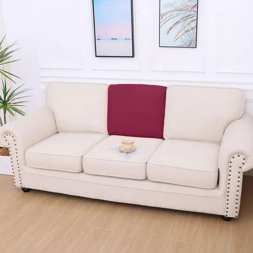 Vista 229 de hyha Fundas impermeables para sofá seccional, fundas de cojín Beige
