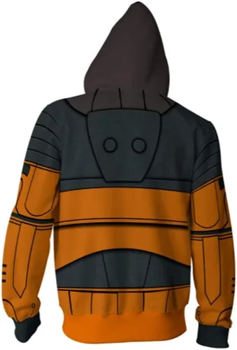 Vista 2 de Dr.Gordon Freeman Sudadera con capucha para hombre, juego de cosplay