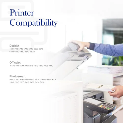 Vista 3 de Valuetoner Cartuchos de tinta remanufacturados de repuesto para HP 94 y 95 C9354BN C8765WN C8766WN para Officejet 150 100 H470 9800 7310 7210