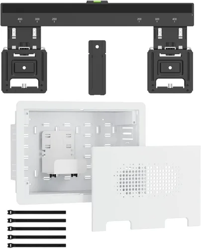 Vista 8 de ynVISION.DESIGN - Soporte de pared para TV ultra delgado para la mayoría de televisores de 32 a 65 pulgadas, compatible con televisores de marco