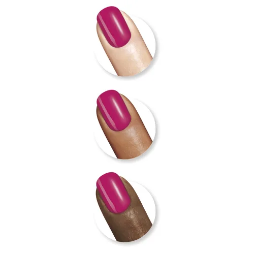 Vista 74 de Sally Hansen Xtreme Wear Esmalte de uñas sin rayas, acabado brillante, duradero, resistente a las astillas, transparente, color de uñas plateado 130