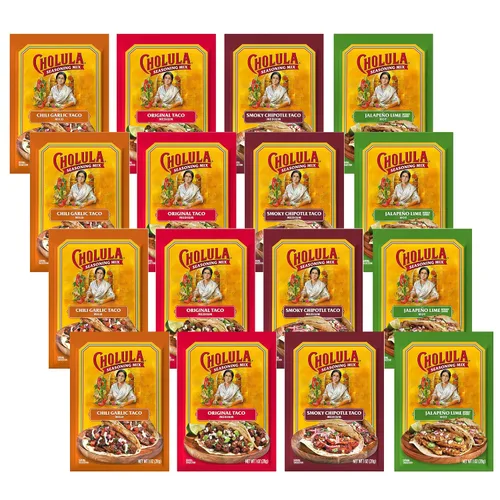 Vista 13 de Cholula Smoky Chipotle - Mezcla de condimentos para tacos, 1 oz (paquete de 12)