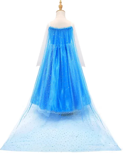 Vista 4 de TYHTYM Princess Costumes Little Girls Dress Up Fancy Halloween Christmas Party