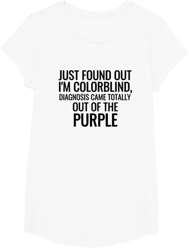 Vista 24 de Camiseta divertida de broma de daltonismo con diagnóstico humorístico