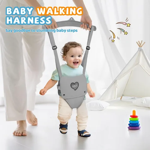 Vista 3 de Jersey de bebé con soporte, jerséis y gorilas con cadena ajustable Jersey para bebé de 6 a 24 meses, para jugar en interiores y exteriores, fácil