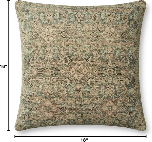 Vista 6 de Loloi Angela Rose x Cove Collection PAR0004 - Funda de 18 x 18 pulgadas con almohada de plumón
