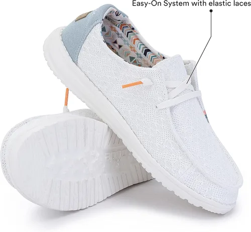 Vista 4 de Hey Dude - Mocasines bohemios para mujer