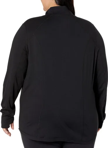 Vista 4 de Tienda Essentials Chaqueta elástica con cremallera completa para mujer (disponible en tallas grandes)