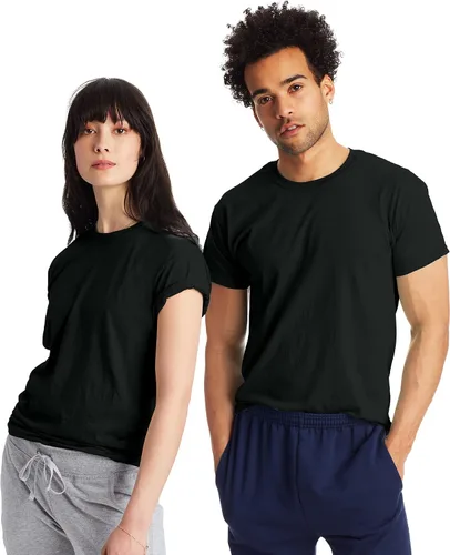 Vista 5 de Hanes Paquete de camisetas X-Temp Performance para hombre, mezcla de algodón que absorben la humedad, paquete de 2