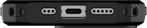 Vista 9 de URBAN ARMOR GEAR UAG - Funda compatible con iPhone 15 Pro de 6.1 pulgadas, color ceniza de plasma, resistente, transparente, transparente, de grado