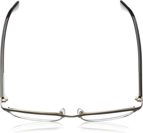 Vista 4 de Tom Ford FT5323 - Gafas cuadradas de metal óptico marrón y oro rosa TF5323 048, Marrón mate, bronce mate, 5416-140