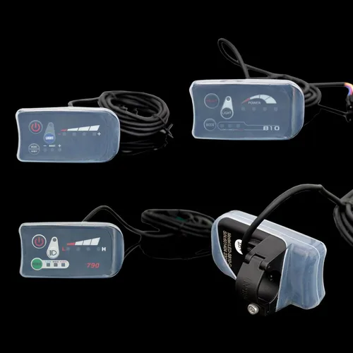 Vista 6 de Fundas protectoras siliconas bicicleta eléctrica velocímetros pantalla protectora caso ligero bicicletas accesorio