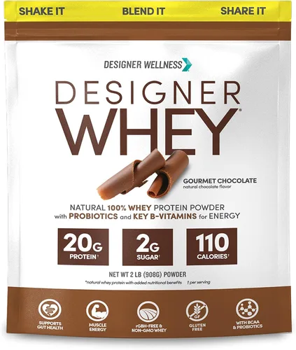 Vista 16 de Polvo de proteína de suero 100 % premium de Designer Protein, 1020W130, 1, 1