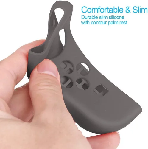 Vista 2 de Kourpar Joy-Con LR Carcasa protectora de silicona compatible para Nintendo Switch Joy-Con controladores con tapas para pulgar 2 pares